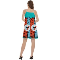 Mini Camis Dress With Pockets 