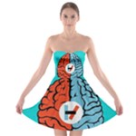 Twenty One Pilots  Strapless Bra Top Dress