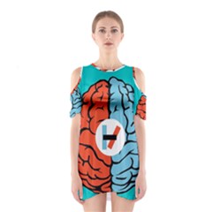 Shoulder Cutout One Piece Dress 