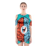 Twenty One Pilots  Women s Cutout Shoulder One Piece