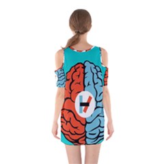 Shoulder Cutout One Piece Dress 