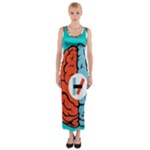 Twenty One Pilots  Fitted Maxi Dress