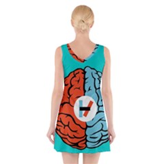 V-Neck Sleeveless Dress 