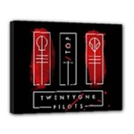 Twenty One Pilots Canvas 14  x 11  (Stretched)