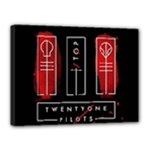 Twenty One Pilots Canvas 16  x 12  (Stretched)