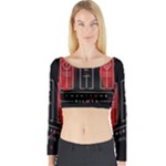 Twenty One Pilots Long Sleeve Crop Top (Tight Fit)