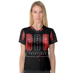 V-Neck Sport Mesh T-Shirt 