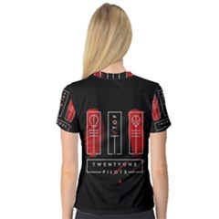 V-Neck Sport Mesh T-Shirt 