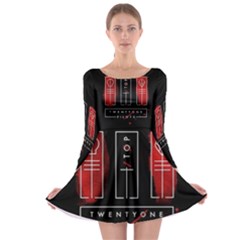 Long Sleeve Skater Dress 