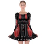 Twenty One Pilots Long Sleeve Skater Dress