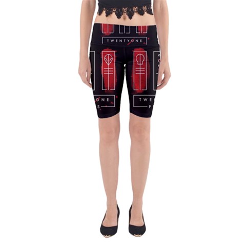 Twenty One Pilots Yoga Cropped Leggings from ArtsNow.com
