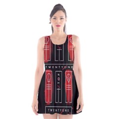 Scoop Neck Skater Dress 