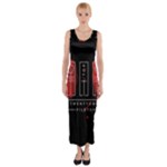 Twenty One Pilots Fitted Maxi Dress