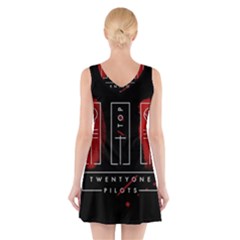 V-Neck Sleeveless Dress 