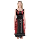Twenty One Pilots Midi Sleeveless Dress
