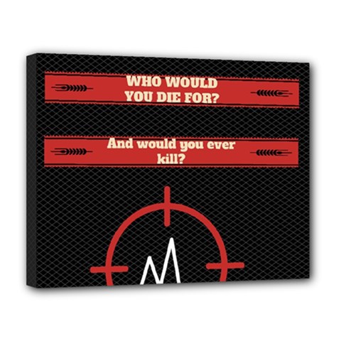 Twenty One Pilots Album Lyrics Canvas 14  x 11  (Stretched) from ArtsNow.com