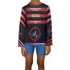 Kids  Long Sleeve Swimwear 