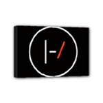 Twenty One Pilots Band Logo Mini Canvas 6  x 4  (Stretched)