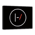 Twenty One Pilots Band Logo Canvas 16  x 12  (Stretched)