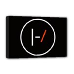 Twenty One Pilots Band Logo Deluxe Canvas 18  x 12  (Stretched)