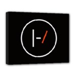 Twenty One Pilots Band Logo Deluxe Canvas 20  x 16  (Stretched)