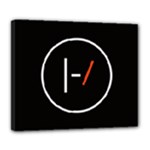 Twenty One Pilots Band Logo Deluxe Canvas 24  x 20  (Stretched)