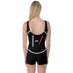 One Piece Boyleg Swimsuit 