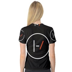 V-Neck Sport Mesh T-Shirt 