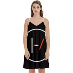 Mini Camis Dress With Pockets 