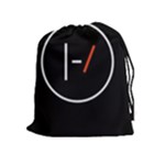Twenty One Pilots Band Logo Drawstring Pouch (XL)