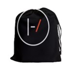 Twenty One Pilots Band Logo Drawstring Pouch (XXL)