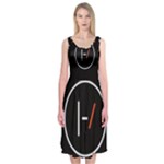 Twenty One Pilots Band Logo Midi Sleeveless Dress