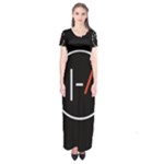 Twenty One Pilots Band Logo Short Sleeve Maxi Dress