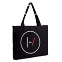 Zipper Medium Tote Bag Front
