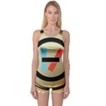 Twenty One Pilots Shield One Piece Boyleg Swimsuit