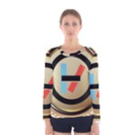 Twenty One Pilots Shield Women s Long Sleeve Tee