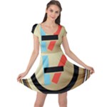 Twenty One Pilots Shield Cap Sleeve Dress