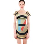Twenty One Pilots Shield Short Sleeve Bodycon Dress