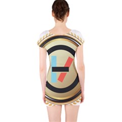 Short Sleeve Bodycon Dress Back Short Sleeve Bodycon Dress Back