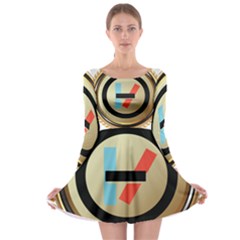 Long Sleeve Skater Dress 