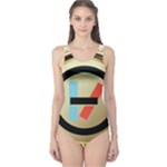 Twenty One Pilots Shield One Piece Swimsuit
