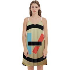 Mini Camis Dress With Pockets 