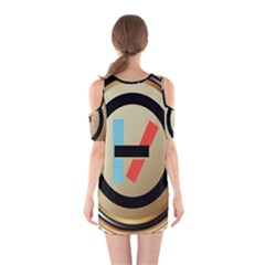 Shoulder Cutout One Piece Dress 