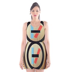 Scoop Neck Skater Dress 