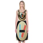 Twenty One Pilots Shield Midi Sleeveless Dress