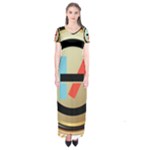 Twenty One Pilots Shield Short Sleeve Maxi Dress