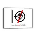 Twenty One Pilots Skull Deluxe Canvas 18  x 12  (Stretched)