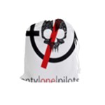 Twenty One Pilots Skull Drawstring Pouch (Large)