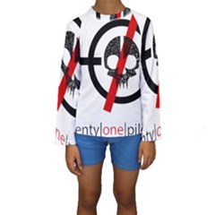 Kids  Long Sleeve Swimwear 