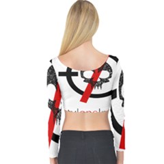 Long Sleeve Crop Top 
